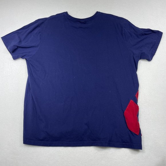 Polo Ralph Lauren Mens Military Retro Graphic TShirt Size XXL Blue Short Sleeve - Picture 2 of 9